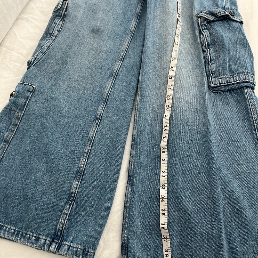 BDG URBAN OUTFITTERS Puddle Cargo Jeans 30 x 32 - Picture 15 of 16